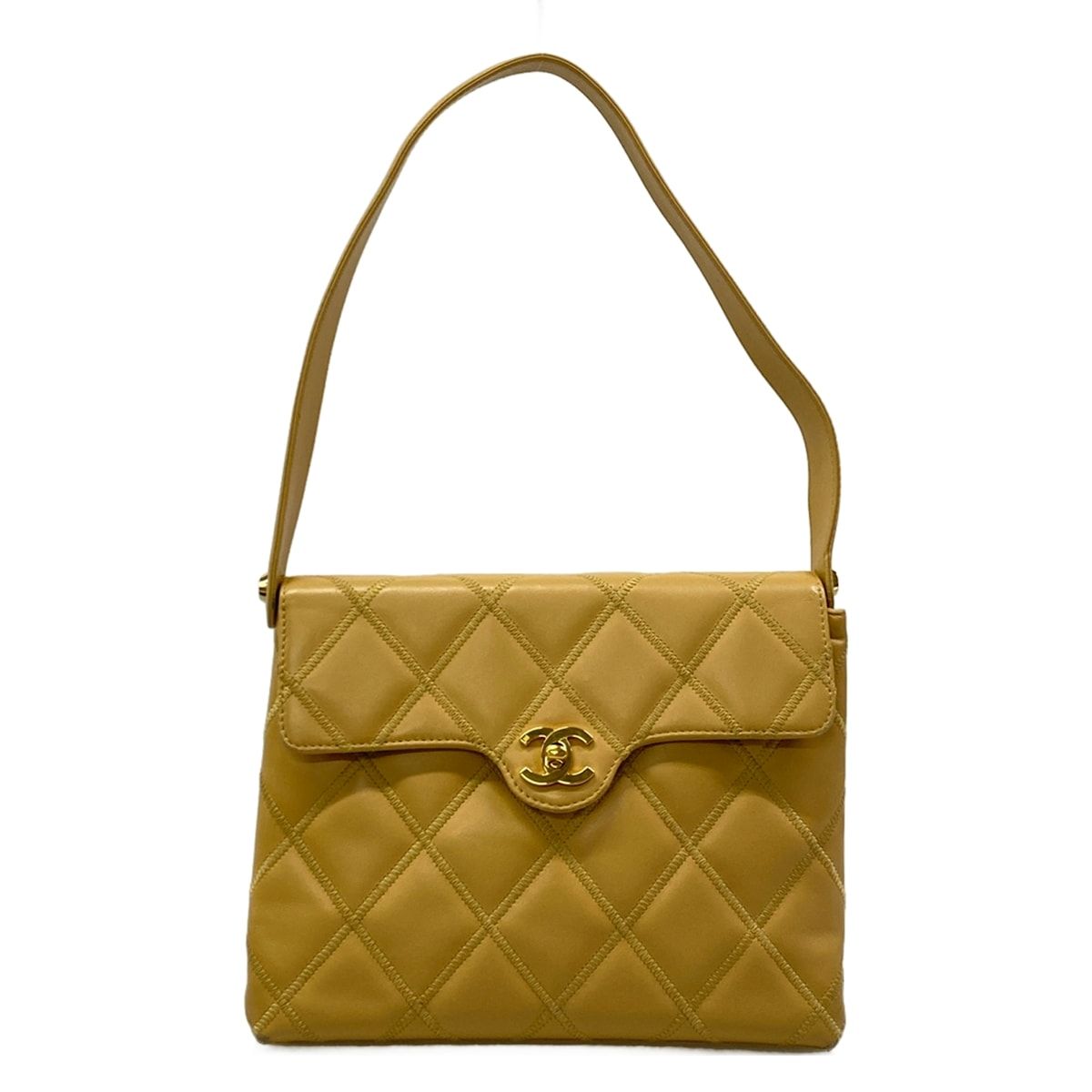 CHANEL(シャネル) ショルダーバッグ ウルトラステッチ ベージュ