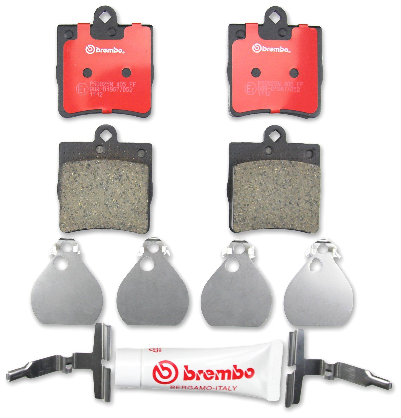 新品 BREMBO（ブレンボ ）/輸入車用セラミックパッド 品番：P50025N