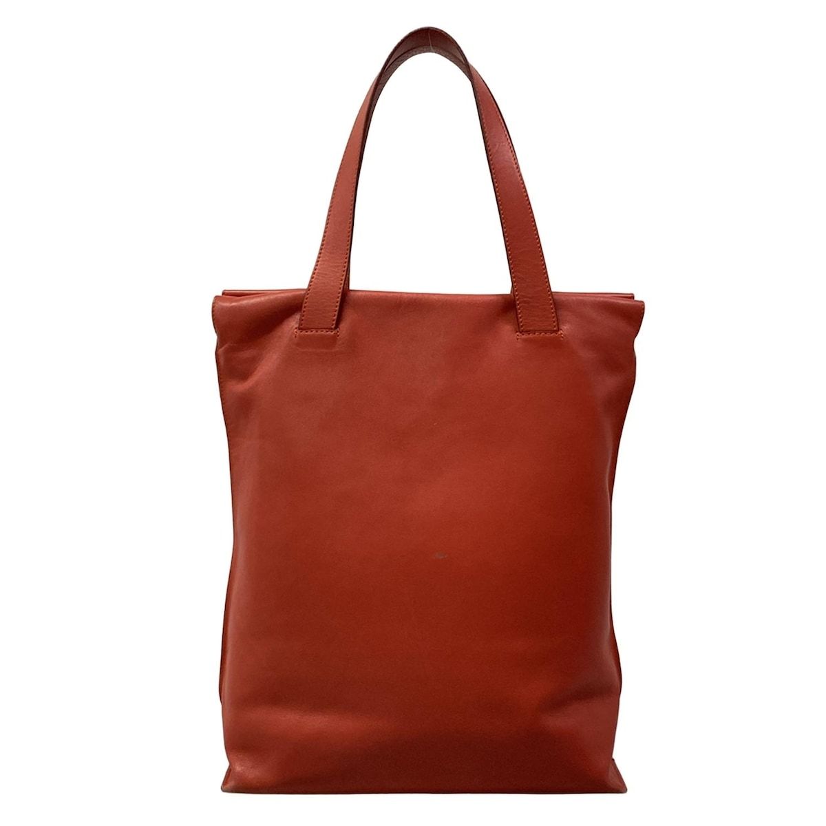 LOEWE(ロエベ) ハンドバッグ ショッパーバッグ レッド レザー - メルカリ