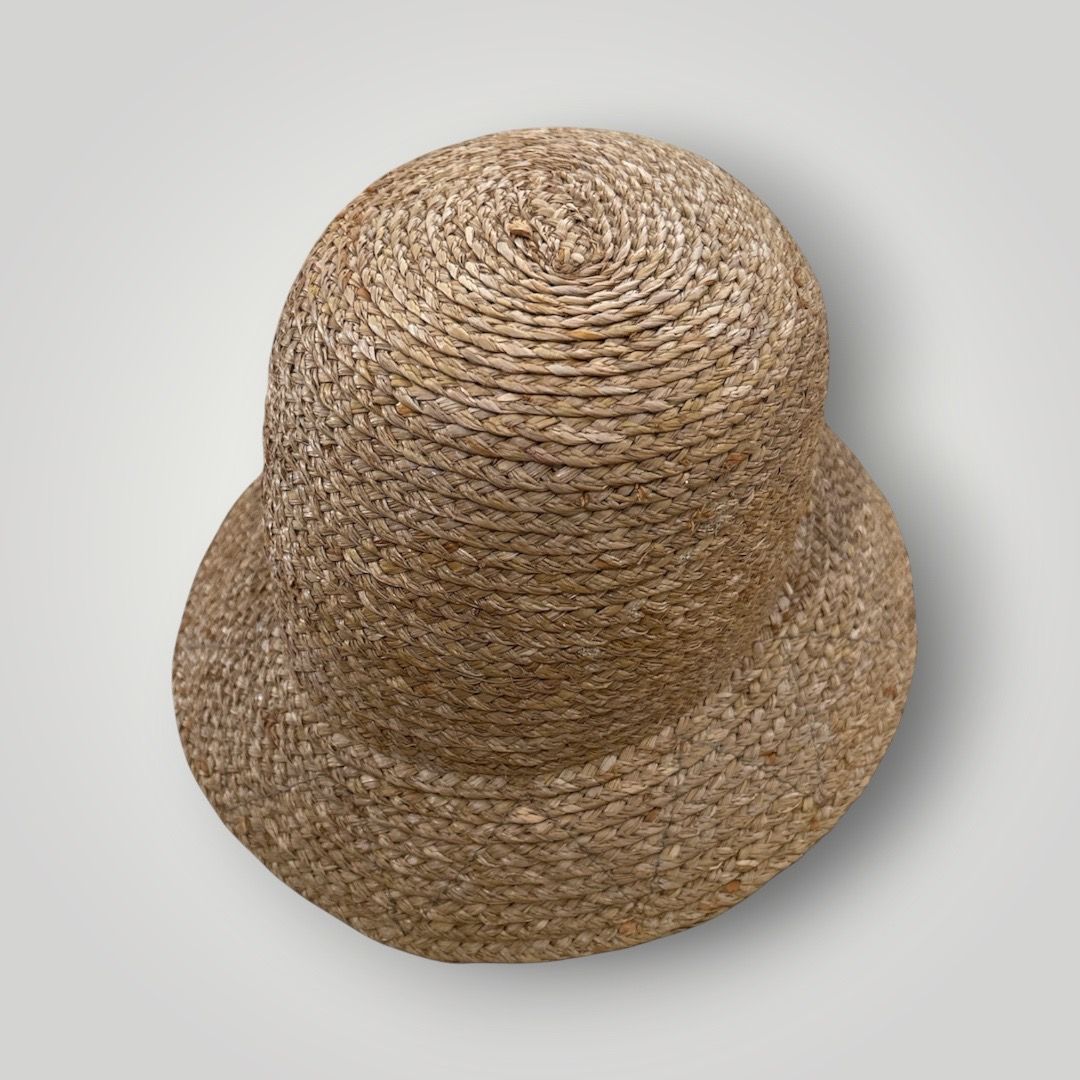キジマタカユキ KIJIMA TAKAYUKI Raffia metro hat 2022SS レディース