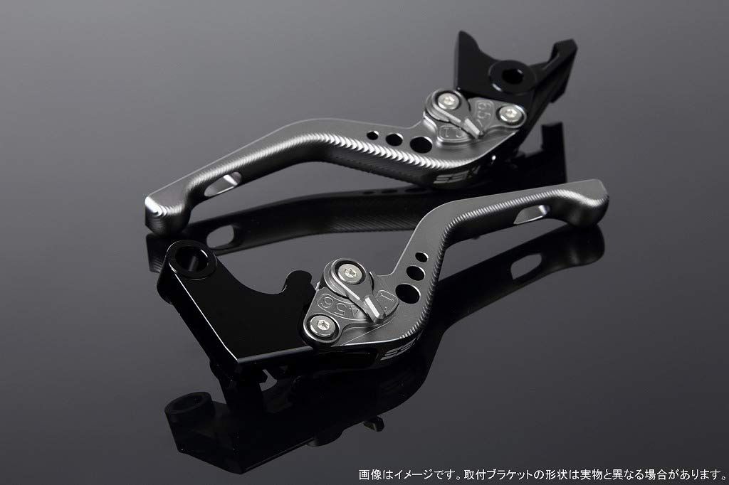 新品 SSK スピードラ アジャストレバー 3Dショート レバー本体カラー:マットチタン アジャスターカラー:マットチタン HONDA ADV150 KF38