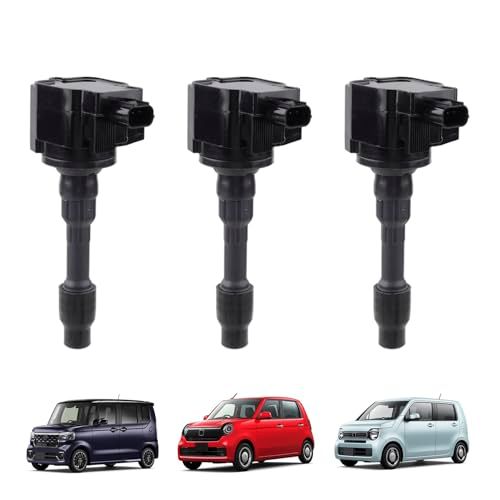イグニッションコイル 3本セット ホンダ N-BOX JF1/2 N-BOXスラッシュ N-ONE JG1/2 N-WGN JH1/2S660 対応 3ピン ターボ車用 30520-5Z2-003 30520-5Z2-013 CM11-123 e8e9b7b4