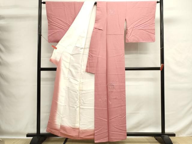 平和屋着物□中国三大刺繍 スワトウ刺繍 汕頭刺繍 総刺繍 無地絵羽訪問