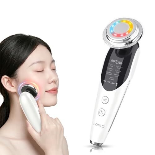 美顔器 EMS 超音波 導入美顔器 RF美顔器 毛穴吸引器 目元ケア ブライト イオン導入 イオン導出 温熱 振動 小顔 たるみ改善 微電流 自宅エステ 4色光LED USB充電 人気 ランキング プレゼント 母の日t 718bca00