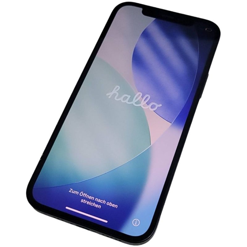 Apple iPhone 12 128GB NGHU3J/A au ○判定 ブラック スマートフォン
