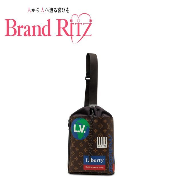 中古 ルイヴィトン モノグラム チョーク スリングバッグ ショルダー