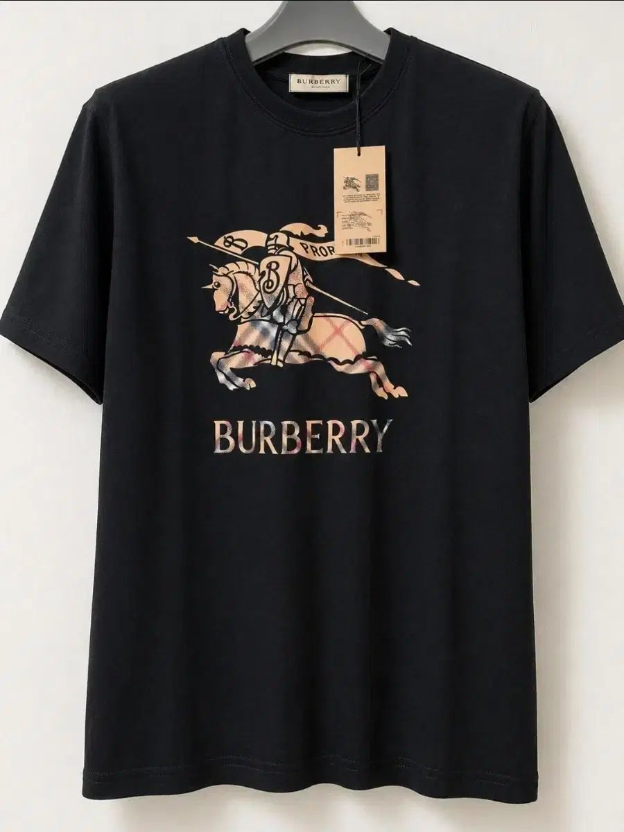 BURBERRY バーバリー ロゴ Tシャツ 半袖 ブラック