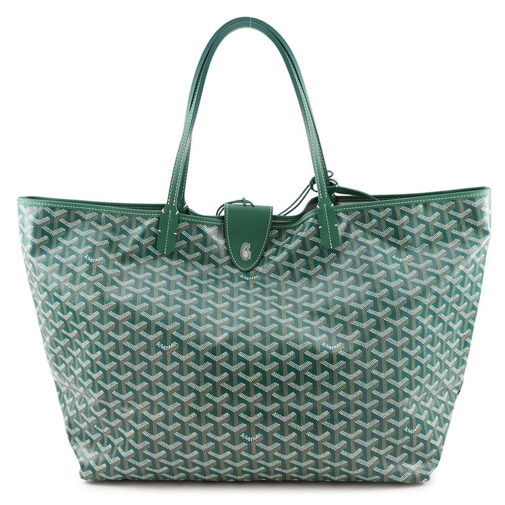 ゴヤール トートバッグ サンルイGM クリップ付 PVC GOYARD ポーチ付き GOYARD バッグ