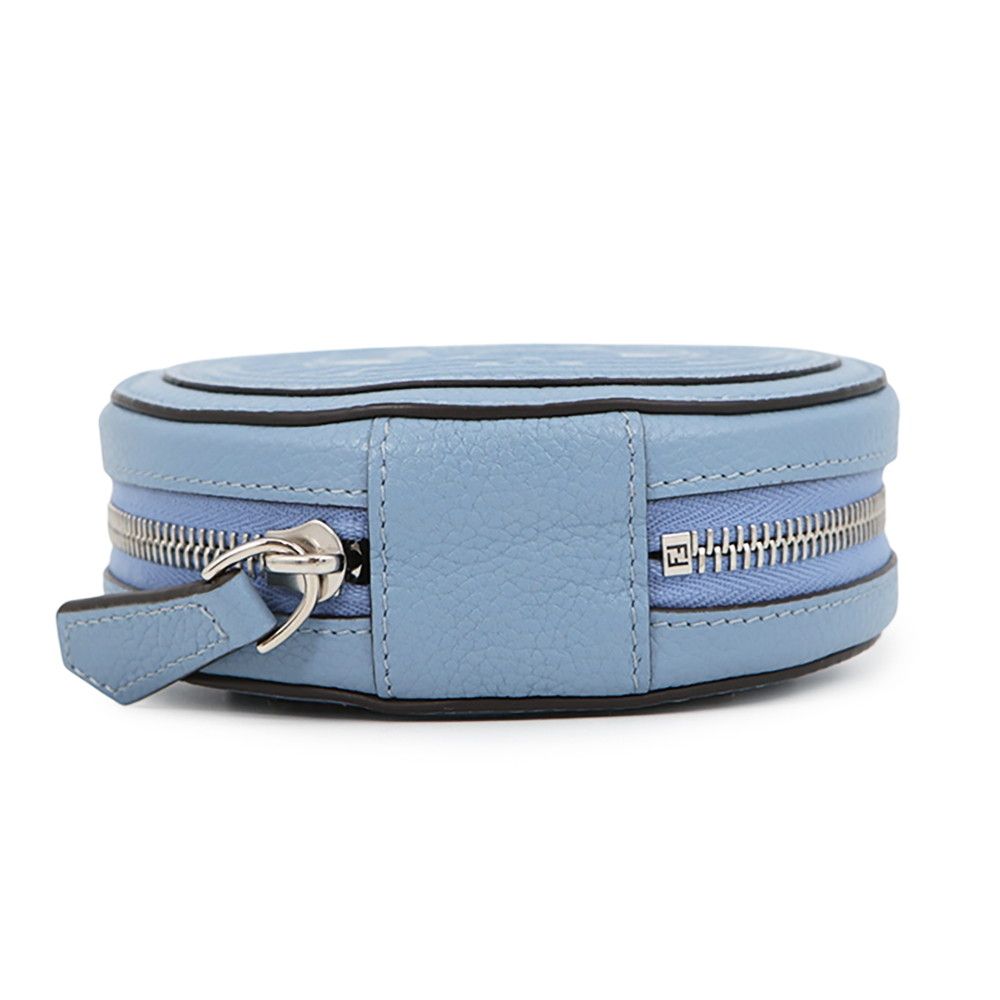 フェンディ ショルダーポーチ FFロゴ ラウンド レザー 7M0359 FENDI