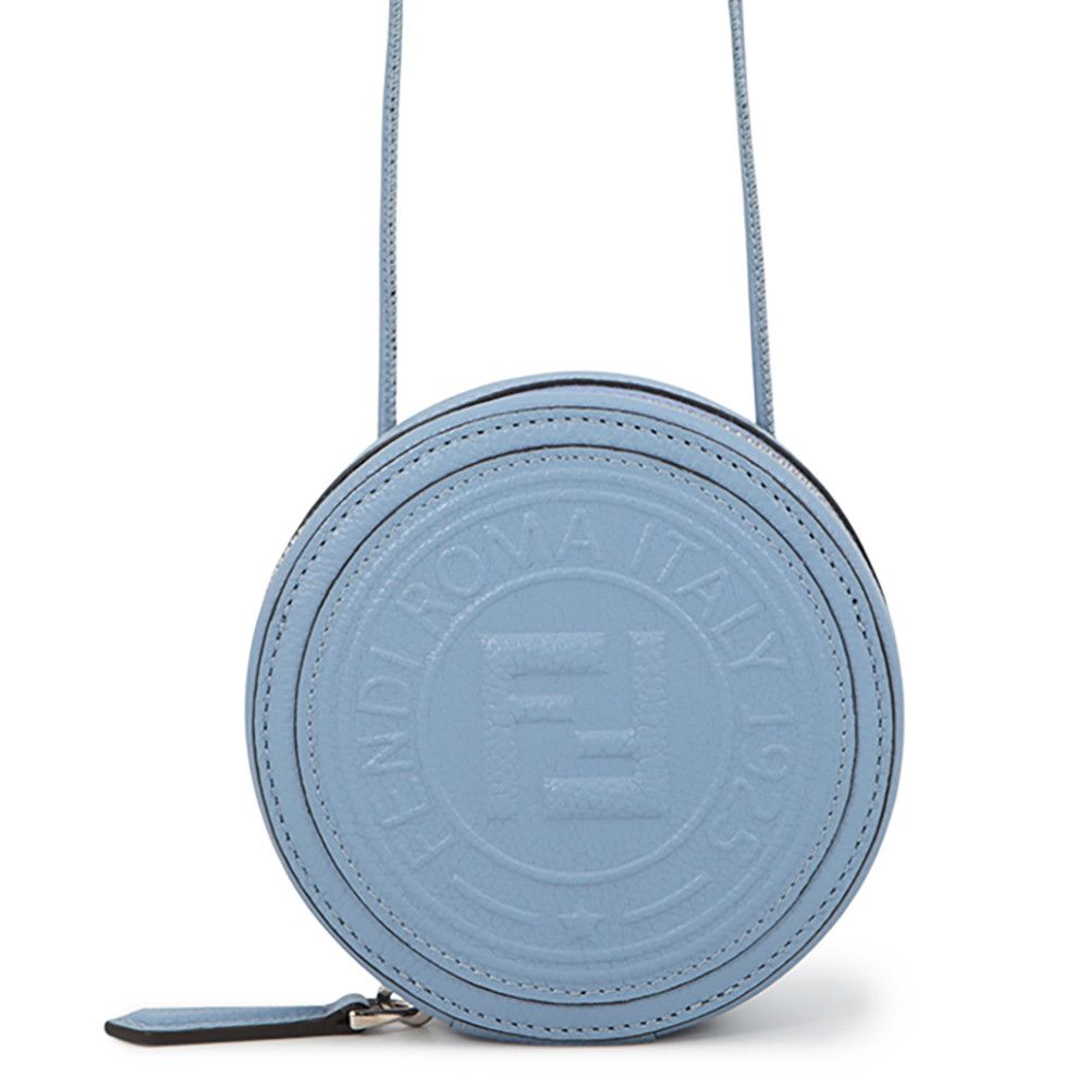 フェンディ ショルダーポーチ FFロゴ ラウンド レザー 7M0359 FENDI