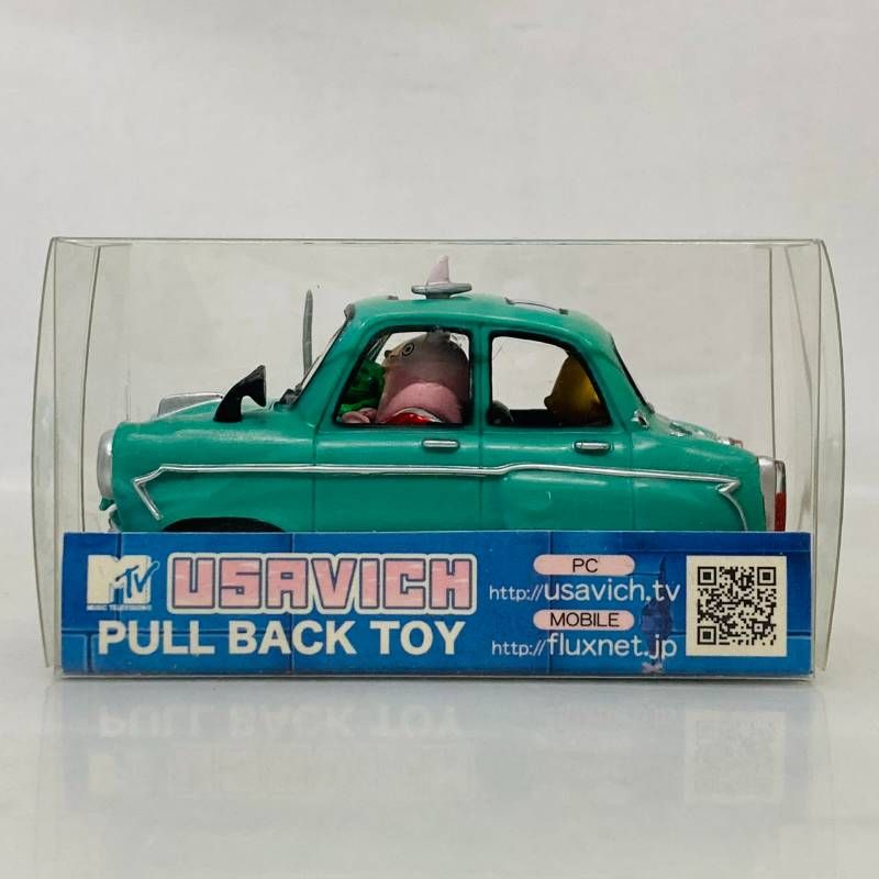 ウサビッチ　プルバッグトイ　ミニカー　逃亡者 箱付】 ドリームラッシュ ウサビッチ プルバック トイ 逃亡者 ミニカー