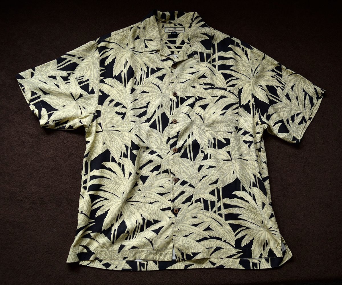 ミント！TOMMY BAHAMA トミーバハマ アロハ ハワイアン シャツ HAWAIIAN SHIRTS M L 50s 60s