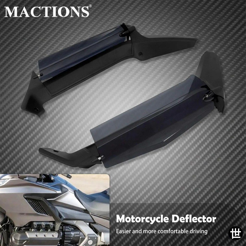 ホンダ ゴールドウイング GL1800D ツアー 2018-2023 用 オートバイ ABS ウインドシールド サイドウィング ウインドシールド エアディフレク
