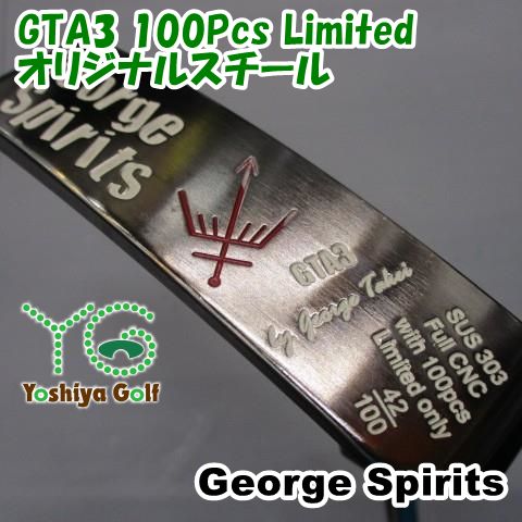 パター ジョージスピリッツ GTA3 100Pcs Limited/オリジナルスチール//0[149557]