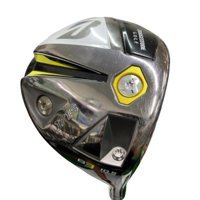 【中古】 ブリヂストン BRIDGESTONE J715 B3(イエロー) 10.5° レディース ドライバー DR Tour AD MT-5 (フレックスR) レディース 女性用 右利き 右用 Cランク ゴルフクラブ