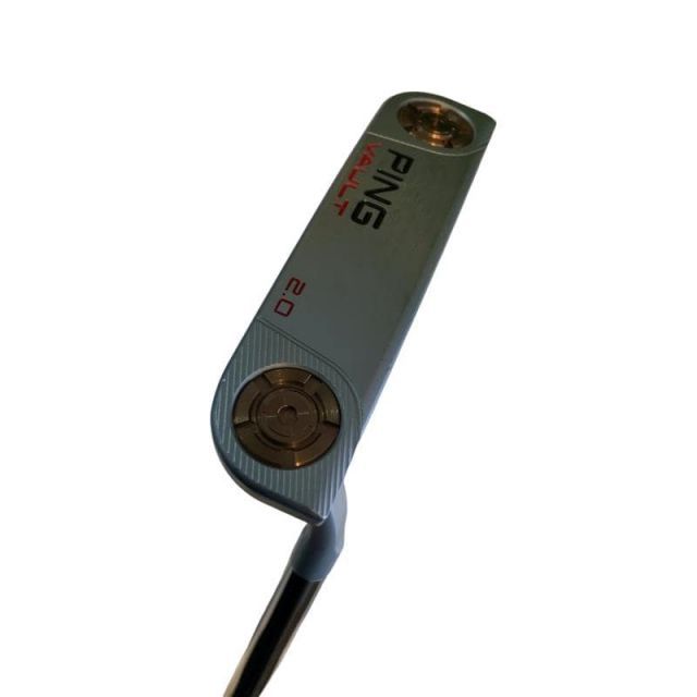 【中古】 ピン VAULT 2.0 ZB プラチナム(350g) 34インチ(PP62グリップ) パター PT スチール (フレックスその他) メンズ 男性用 右利き 右用 Cランク ゴルフクラブ