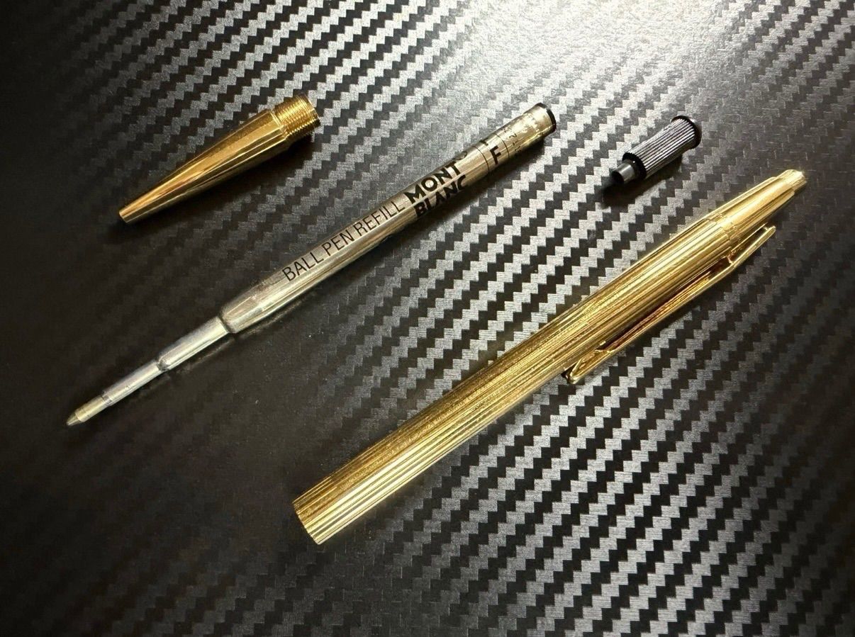 極美品 モンブラン No.1947 ノブレスゴールド ボールペン - メルカリ