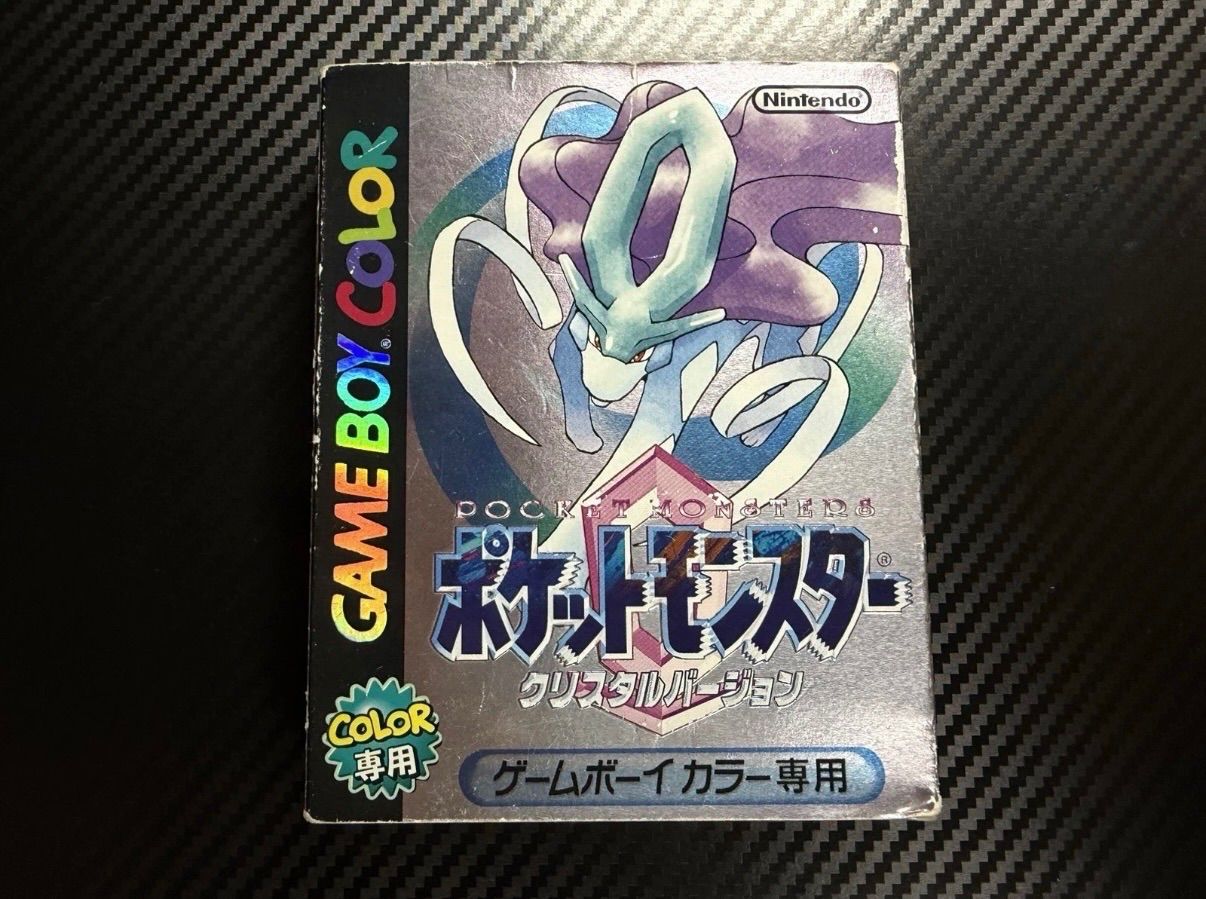 美品 ゲームソフト ポケモン クリスタル 付属品付き - メルカリ
