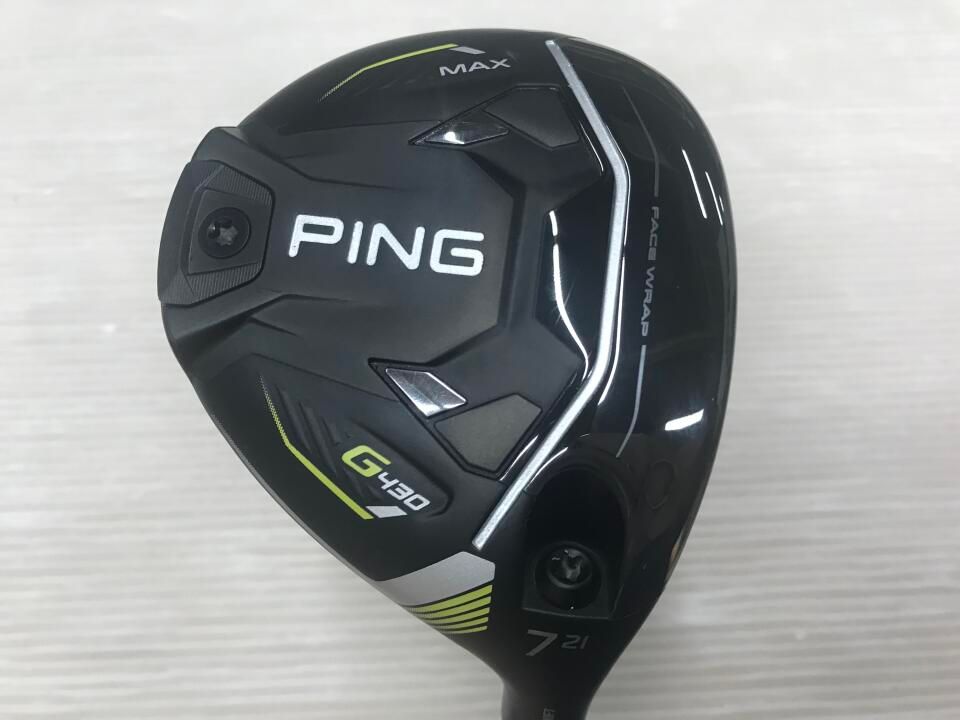 ピン　G430 MAX　21度　ALTA J CB BLACK　Rフレックス　フェアウェイウッド　中古　ゴルフドゥ！成田美郷台店【最短即日発送】