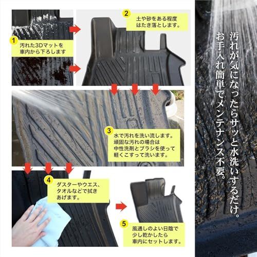 ワゴンR スマイル MX81S MX91S 3D フロアマット 2列目単品 後部座席 リア 1枚 車種専用設計 立体 防水 防汚 ズレ防止 スズキ WAGONR SMILE【FM098】ts c1a9b66e