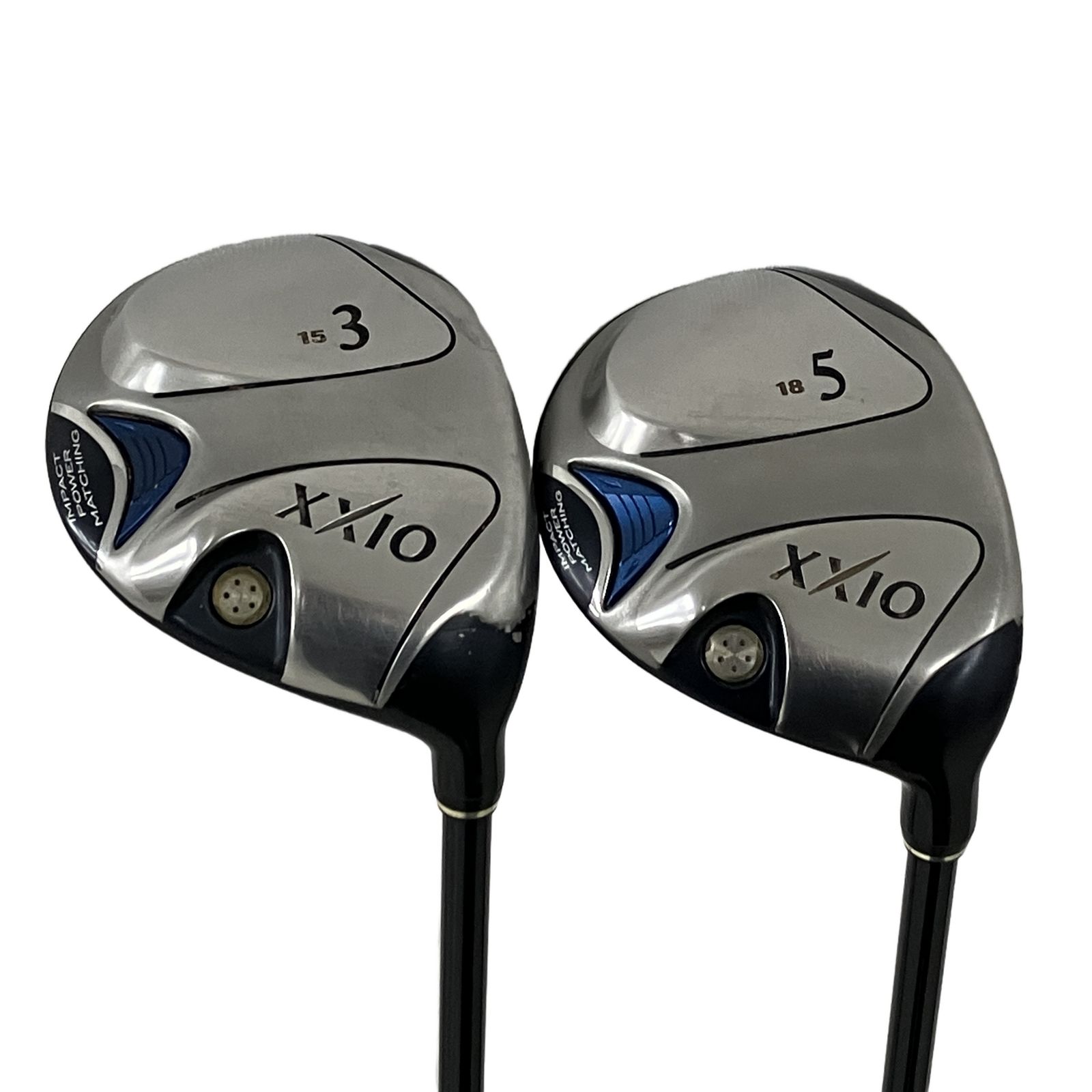 XXIO Impact power matching フェアウェイウッド 3W 15° 5W 18° 2本 