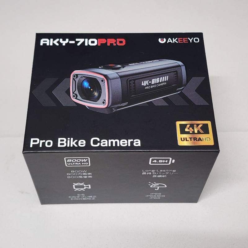 AKY-710PRO ドライブレコーダー　未使用品 AKEEYO ドライブレコーダー AKY-710Pro ブラック 通電のみ確認 家電