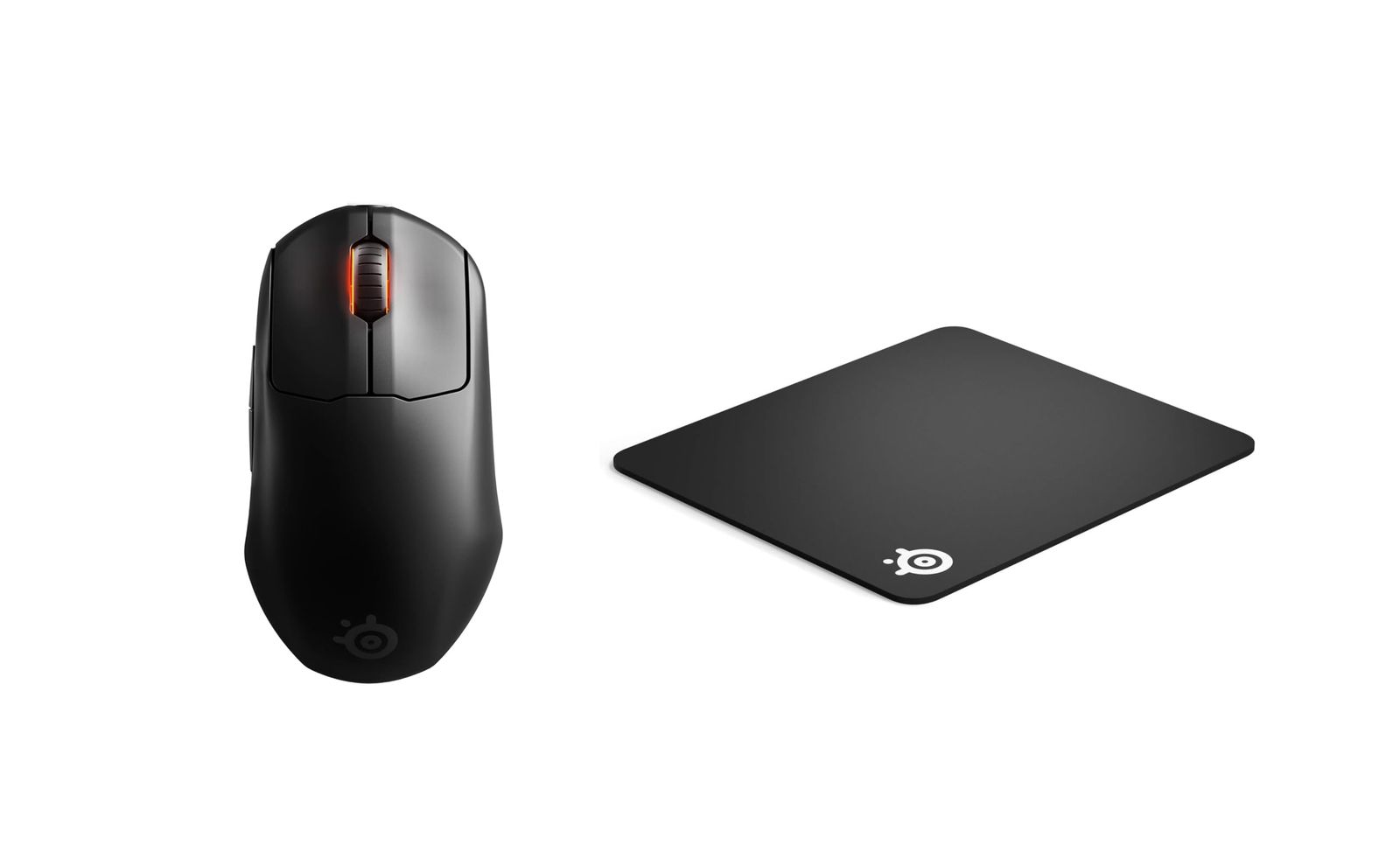新品 SteelSeries ゲーミングマウス 無線 Prime Mini Wireless + ゲーミングマウスパッド QCK heavy 63008