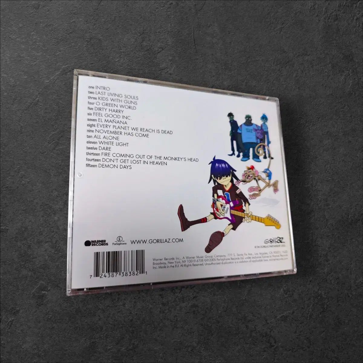 ゴリラズ gorillaz CD みょうばん - メルカリ