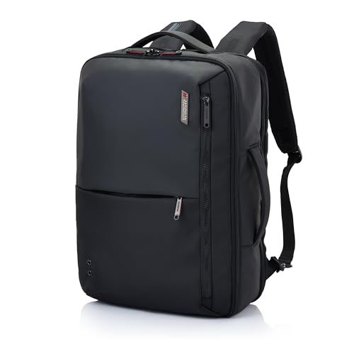 [アメリカンツーリスター] バックパック リュック ゾーク ZORK 3.0 BACKPACK 02R メンズビジネス 2ルームタイプ 15.6インチ PC収納可 軽量 大容量 30L 通勤 ブラックpms e1453f7c