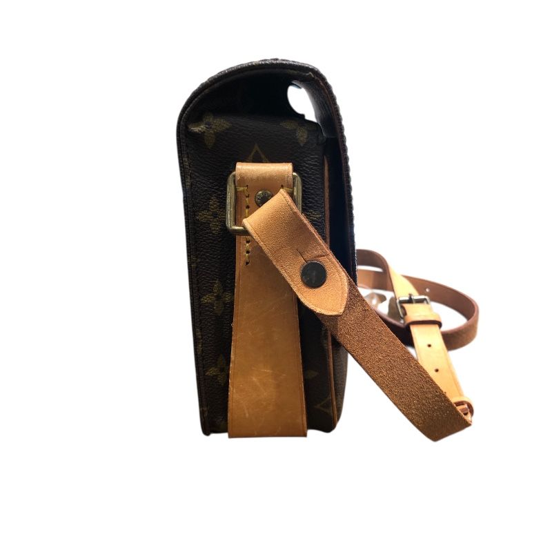 ルイ・ヴィトン LOUIS VUITTON ｶﾙﾄｼｴｰﾙMM M51253 ブラウン/ゴールド 