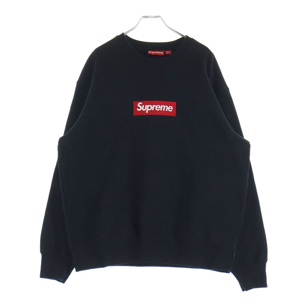 SUPREME (シュプリーム) 22AW Box Logo Crewneck ボックスロゴ クルーネック スウェットトレーナー ブラック