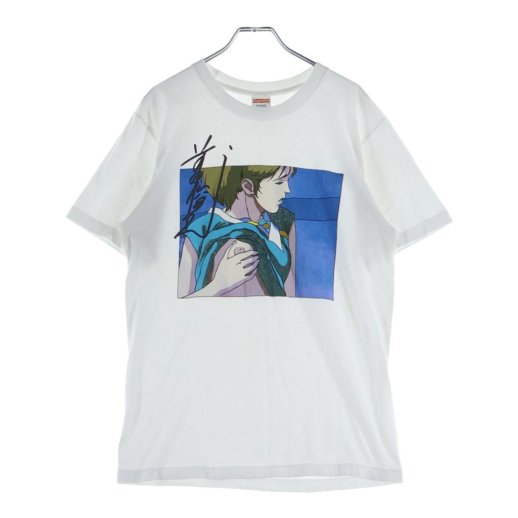 SUPREME (シュプリーム) 15AW ×Toshio Maeda Overfiend Touch Tee ×前田俊夫 グラフィックプリント クルーネック半袖Tシャツカットソー ホワイト 17,702円