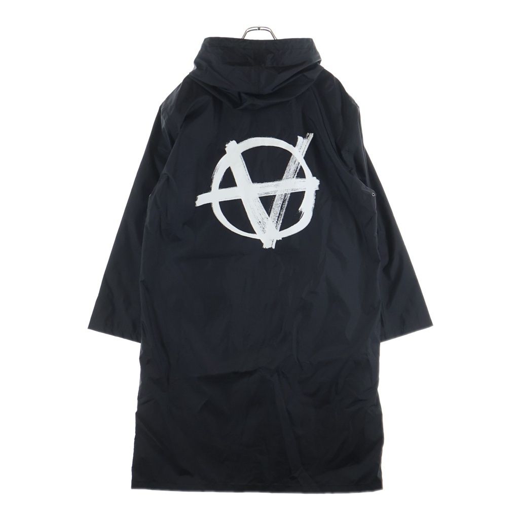 vetements レインコート(アナーキー) VETEMENTS (ヴェトモン) 2019AW Anarchy Raincoat アナーキー ナイロン