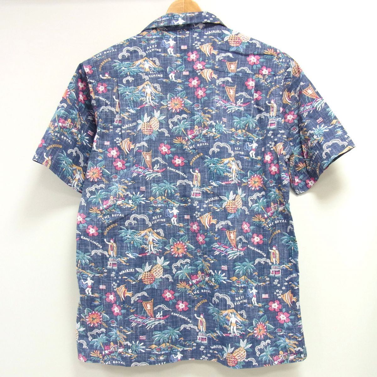 美品 100周年記念☆McGREGOR×reyn spooner アロハシャツ 開襟シャツ 総 