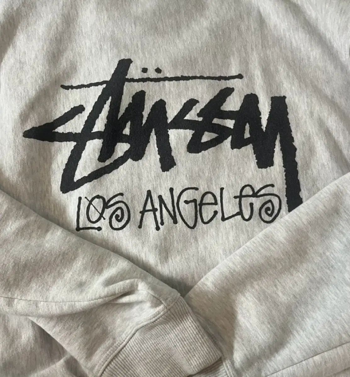 STUSSY LA スウェット グレー