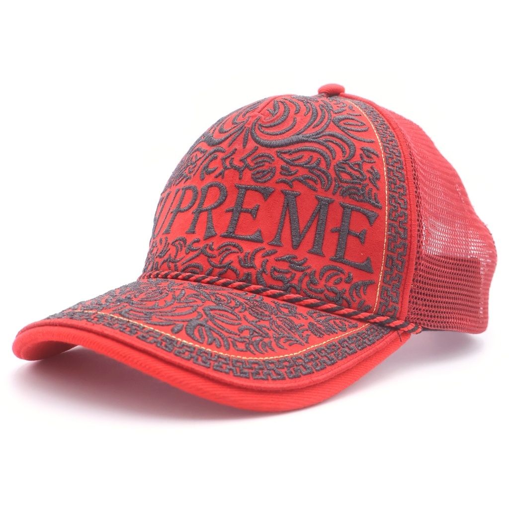 SUPREME (シュプリーム) 25SS Vaquero Mesh Back 5-Panel Cap ヴァケイロ メッシュ バック 5パネルキャップ 帽子 レッド