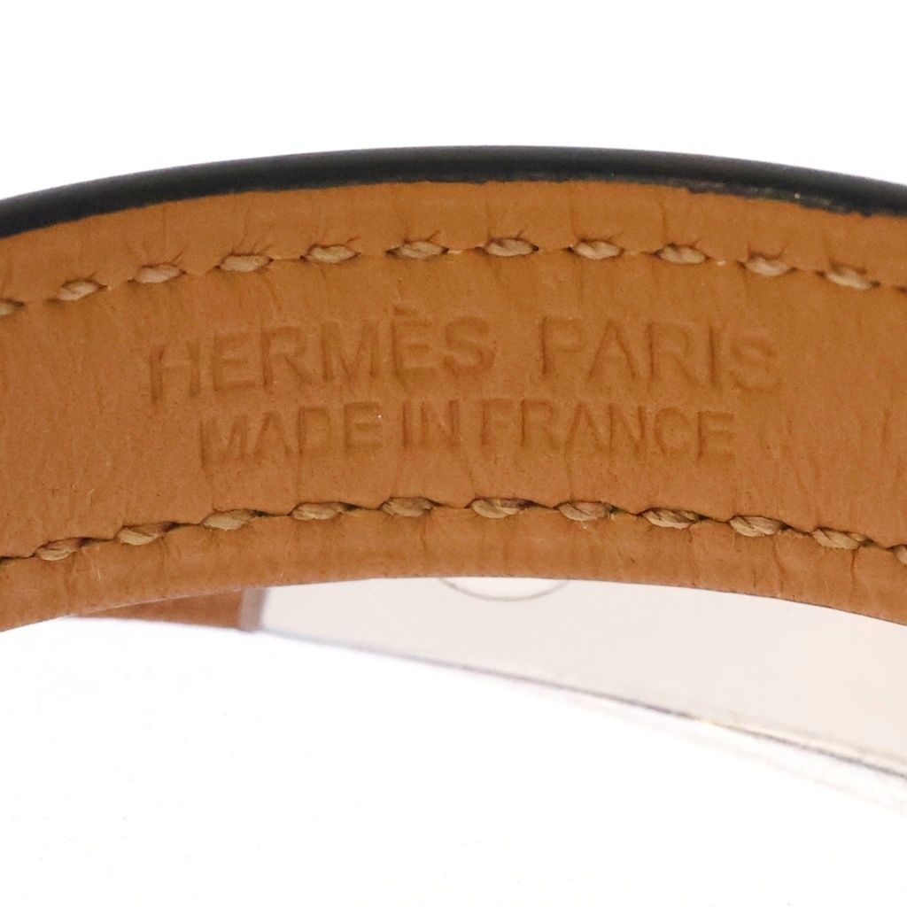 HERMES (エルメス) リヴァル ドゥブルトゥール レザー シルバー金具