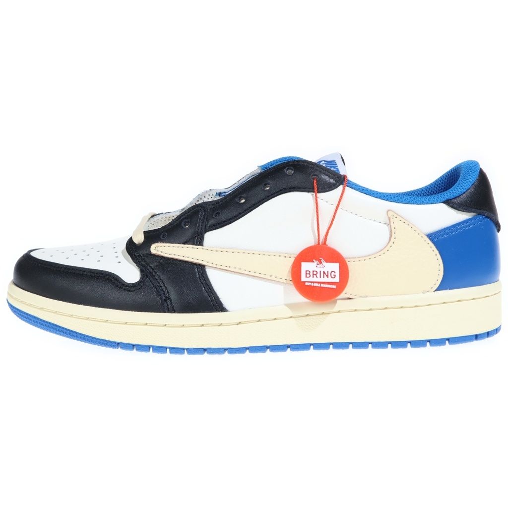 NIKE (ナイキ) ×TRAVIS SCOTT ×FRAGMENT DESIGN AIR JORDAN 1 LOW OG SP トラヴィススコット フラグメント エアジョーダン1 ローカットスニーカー US10/28cm DM7866-140