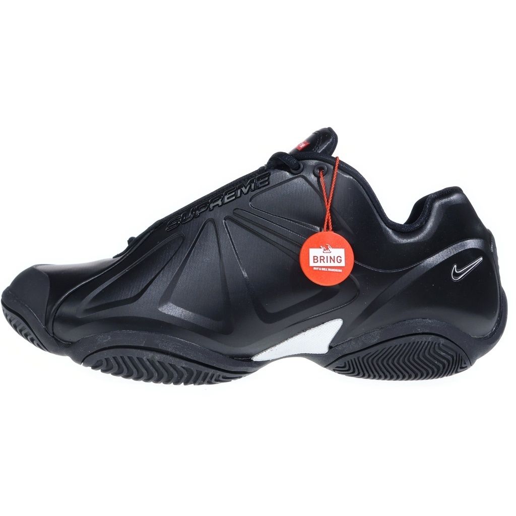 NIKE (ナイキ) × AIR ZOOM COURTPOSITE シュプリーム エア ズーム コートポジット ローカットスニーカー ブラック US11/29cm FB8934-001