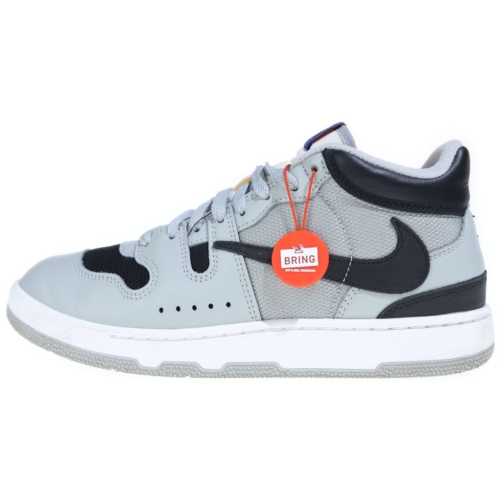 NIKE (ナイキ) ×TRAVIS SCOTT CACTUS JACK ATTACK トラヴィススコット アタック レザーローカットスニーカー グレー US9.5/27.5cm HF4198-001