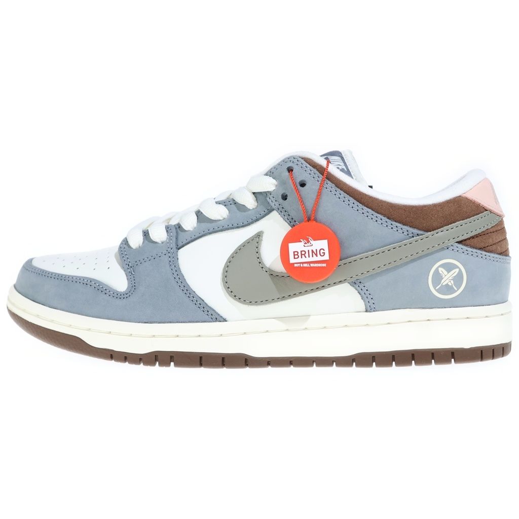 NIKE SB (ナイキエスビー) ×YUTO HORIGOME DUNK LOW PRO QS FQ1180-001 堀米雄斗 ダンク プロ クイックストライク ローカットスニーカー US8.5/26.5cm ホワイト/グレー 47,240円