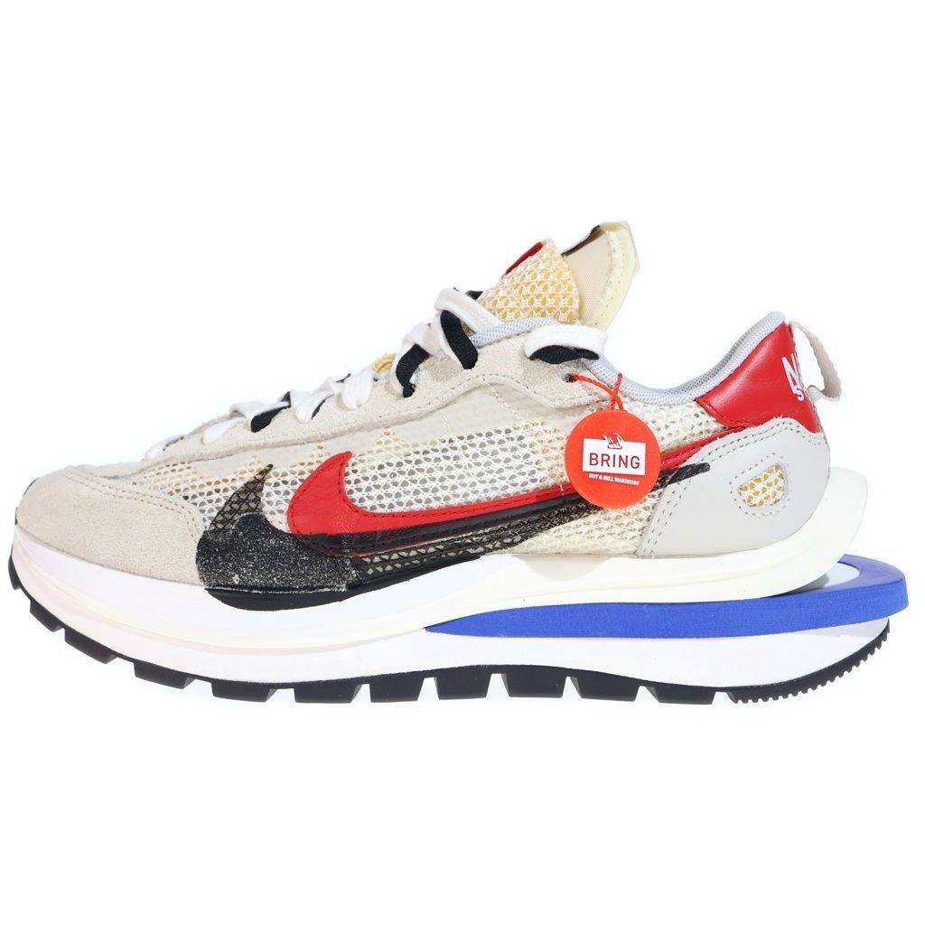 NIKE (ナイキ) ×SACAI VAPOR WAFFLE SP CV1363-100 サカイ ヴェイパーワッフル ローカットスニーカー US8.5/26.5cm グレー 41,465円