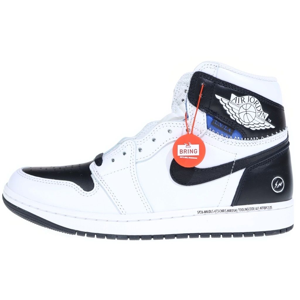 NIKE (ナイキ) ×FRAGMENT DESIGN ×UNION AIR JORDAN 1 RETRO HIGH OG エアジョーダン1 レトロ ハイカット スニーカー US9.5/27.5cm II7282-100