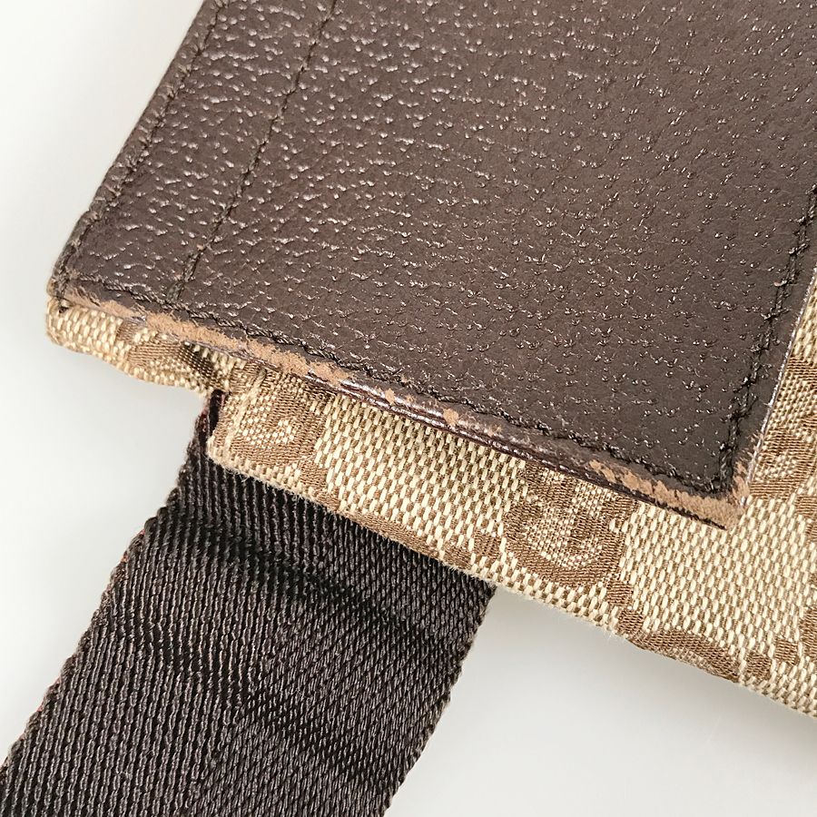グッチ GUCCI GGキャンバス 28566 キャンバス ウエストポーチ kkd