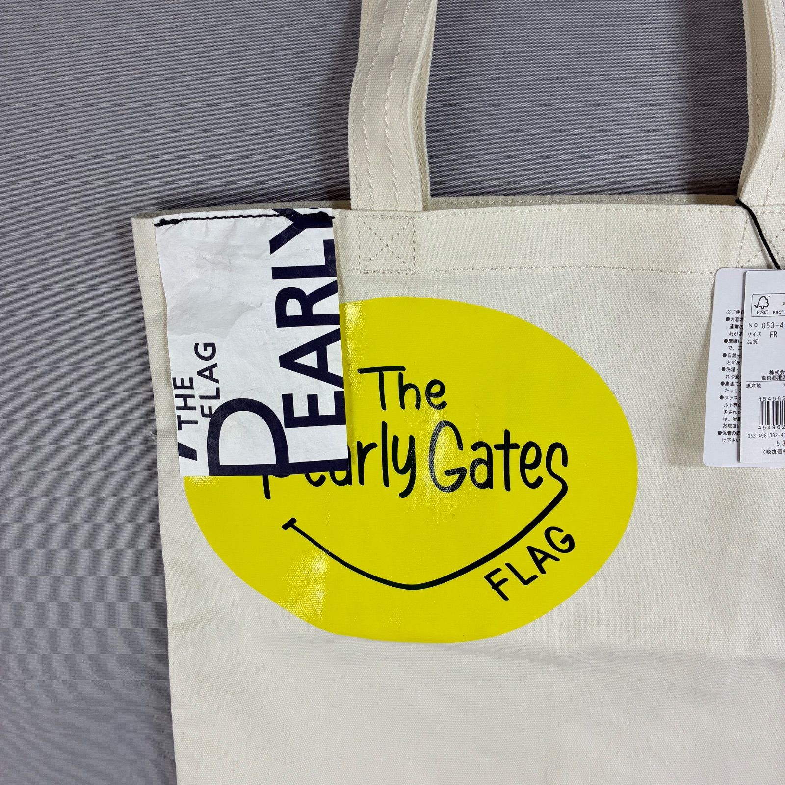 新品タグ付き✨】PEARLY GATES（パーリーゲイツ）コットントートバッグ