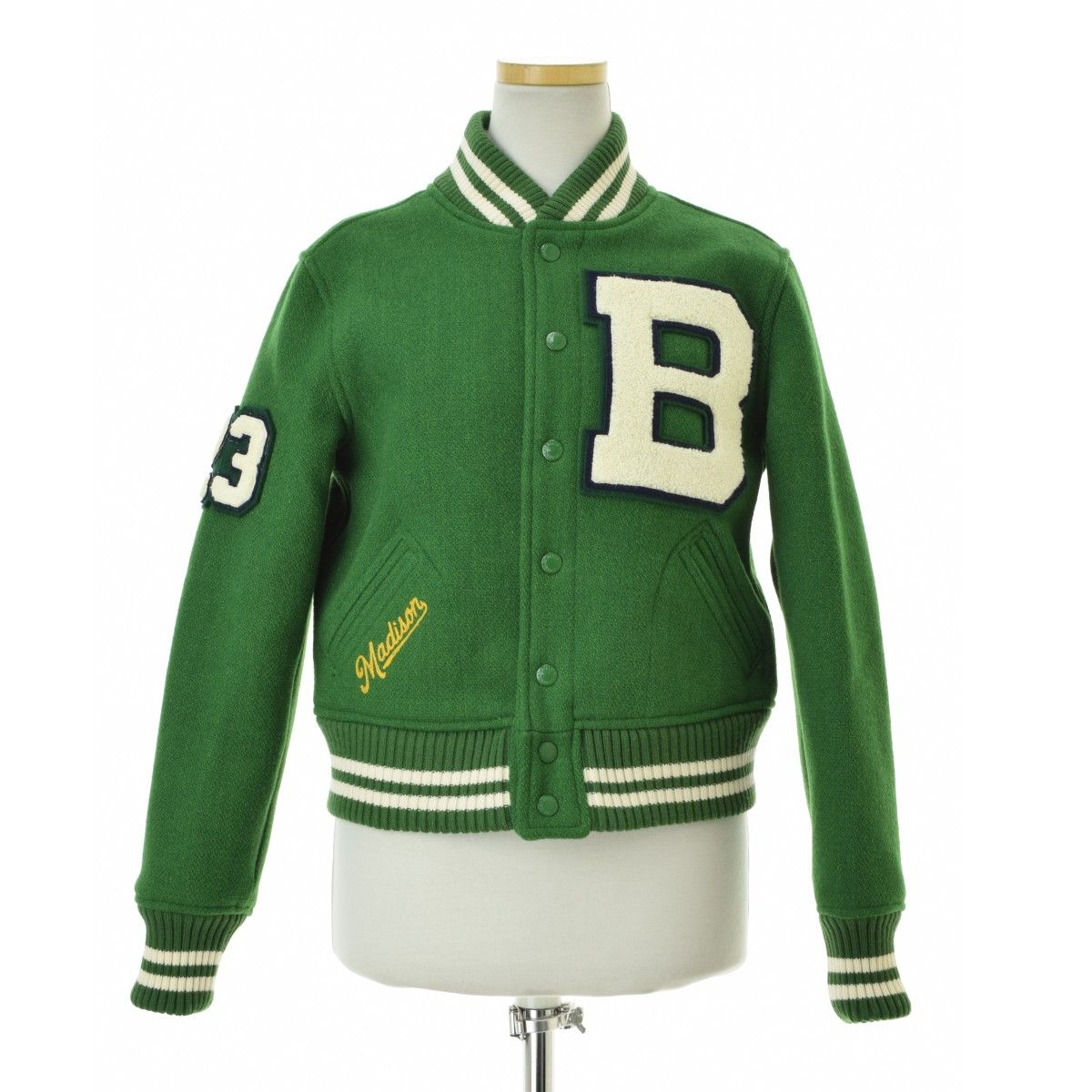 【MADISONBLUE】MB234-1003 COMPACT STADIUM BOMBER JKベースボールジャケット