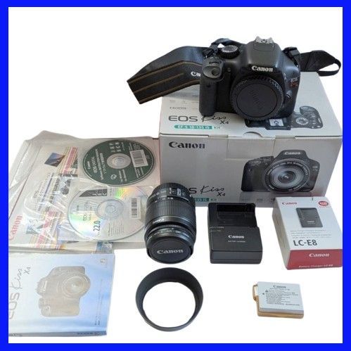 美品】 Canon EOS Kiss X4 レンズセット 18-55mm IS 一眼レフ デジカメ