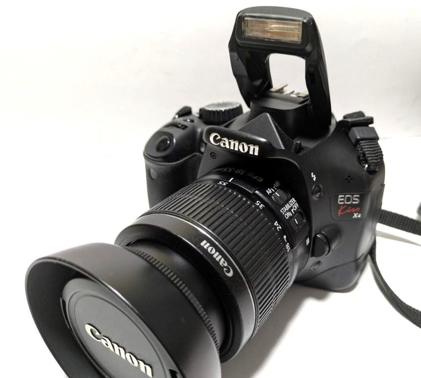 美品】 Canon EOS Kiss X4 レンズセット 18-55mm IS 一眼レフ デジカメ