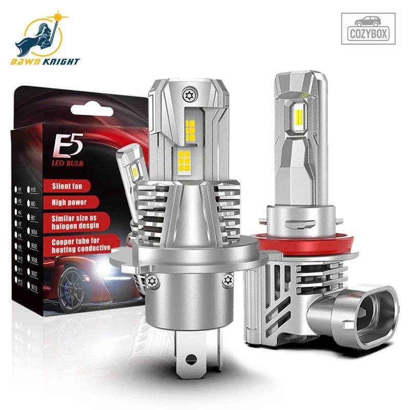 E5 H4 H11 LED ランプ 6500K LED ライト 車用 H8 H11 9005 Hb3 Hb4 LED フォグラ