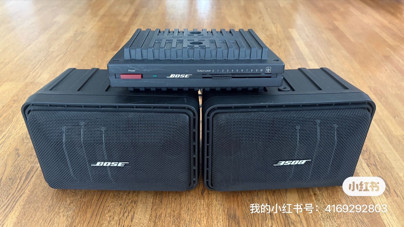 【名機セット】BOSE 101SD ＆ 1705 動作確認済み